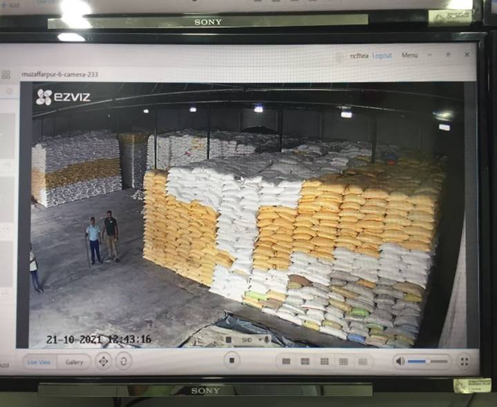 Agri Warehouses  CCTV Monitoring